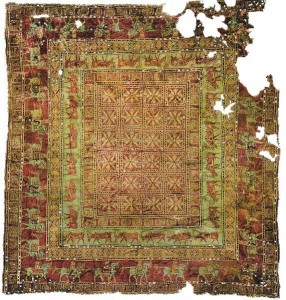 Pazuruk, the oldest carpet
